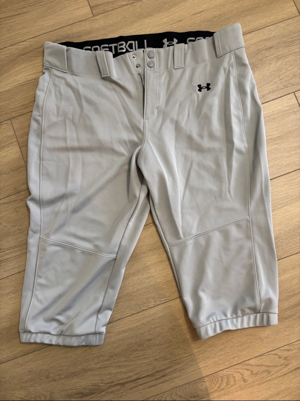 Under Armour Men’s Light Gray Baseball Pants